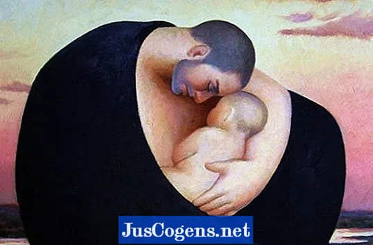 父親は子供を授乳しないかもしれませんが、それでも彼は育ちます
